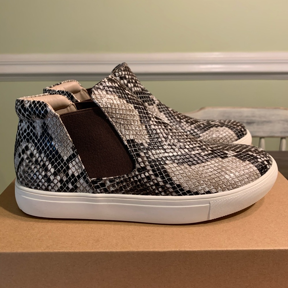 Snake Skin Sneakers